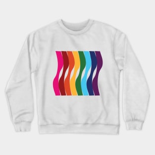 Rainbow Pride Colors Crewneck Sweatshirt